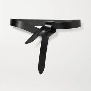 Isabel Marant CEINTURE Lecce Leather Wrap Belt in black new with tags large